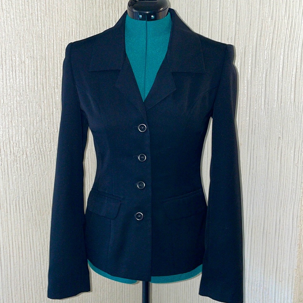 81st & Park Black Suit Jacket/Blazer